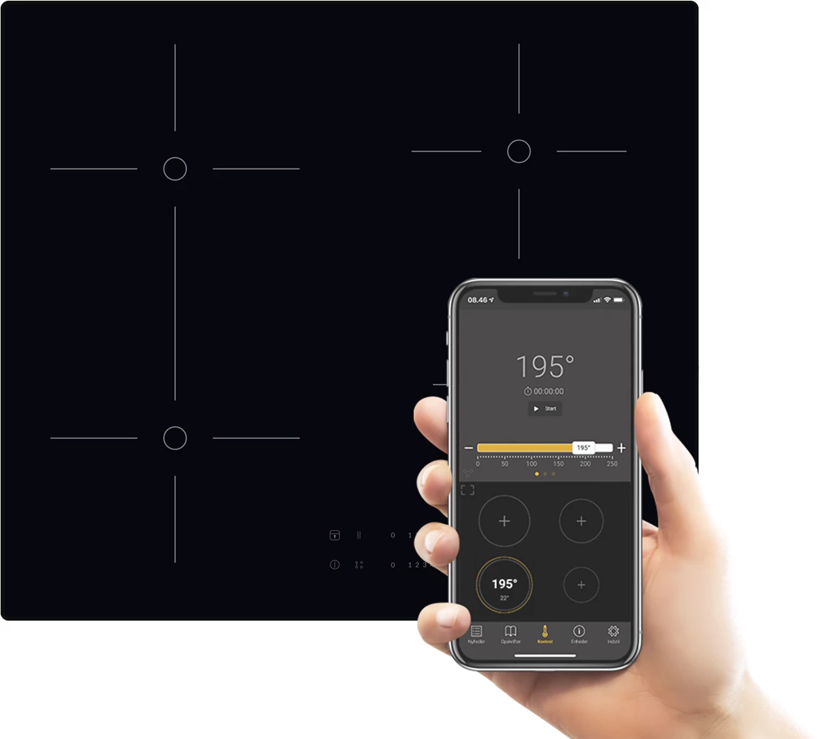 Ztove Z460 kogeplade til indbygning