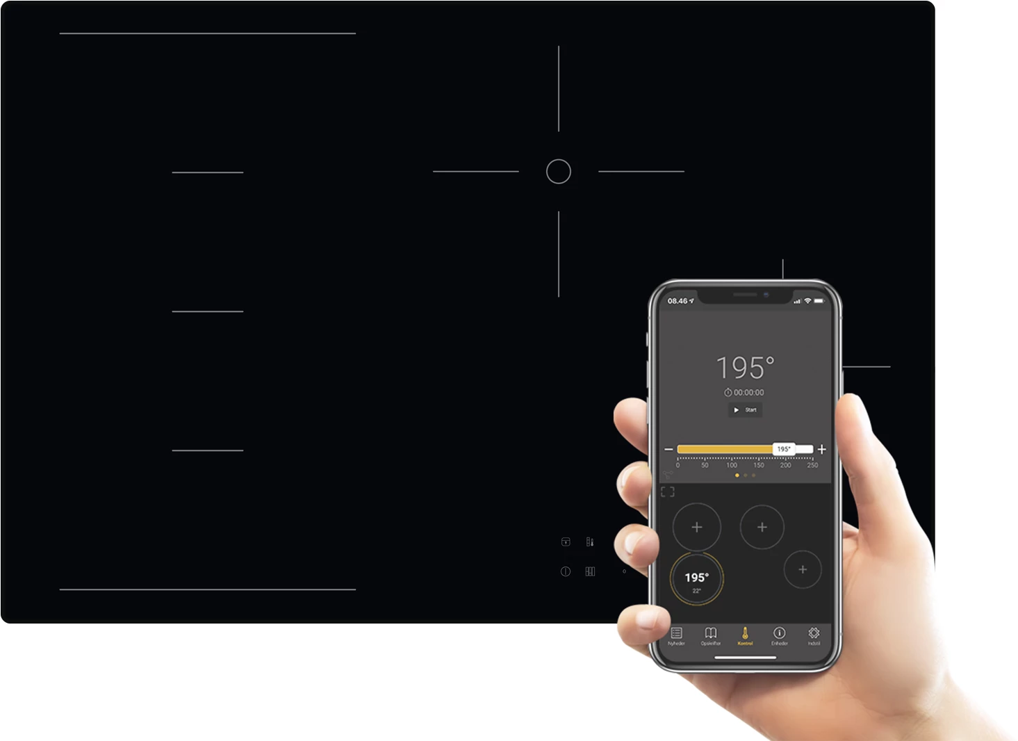 Ztove Z480 kogeplade til indbygning