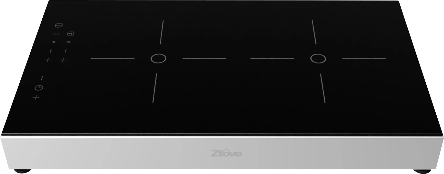Ztove Duo Pro kogeplade med 2 zoner