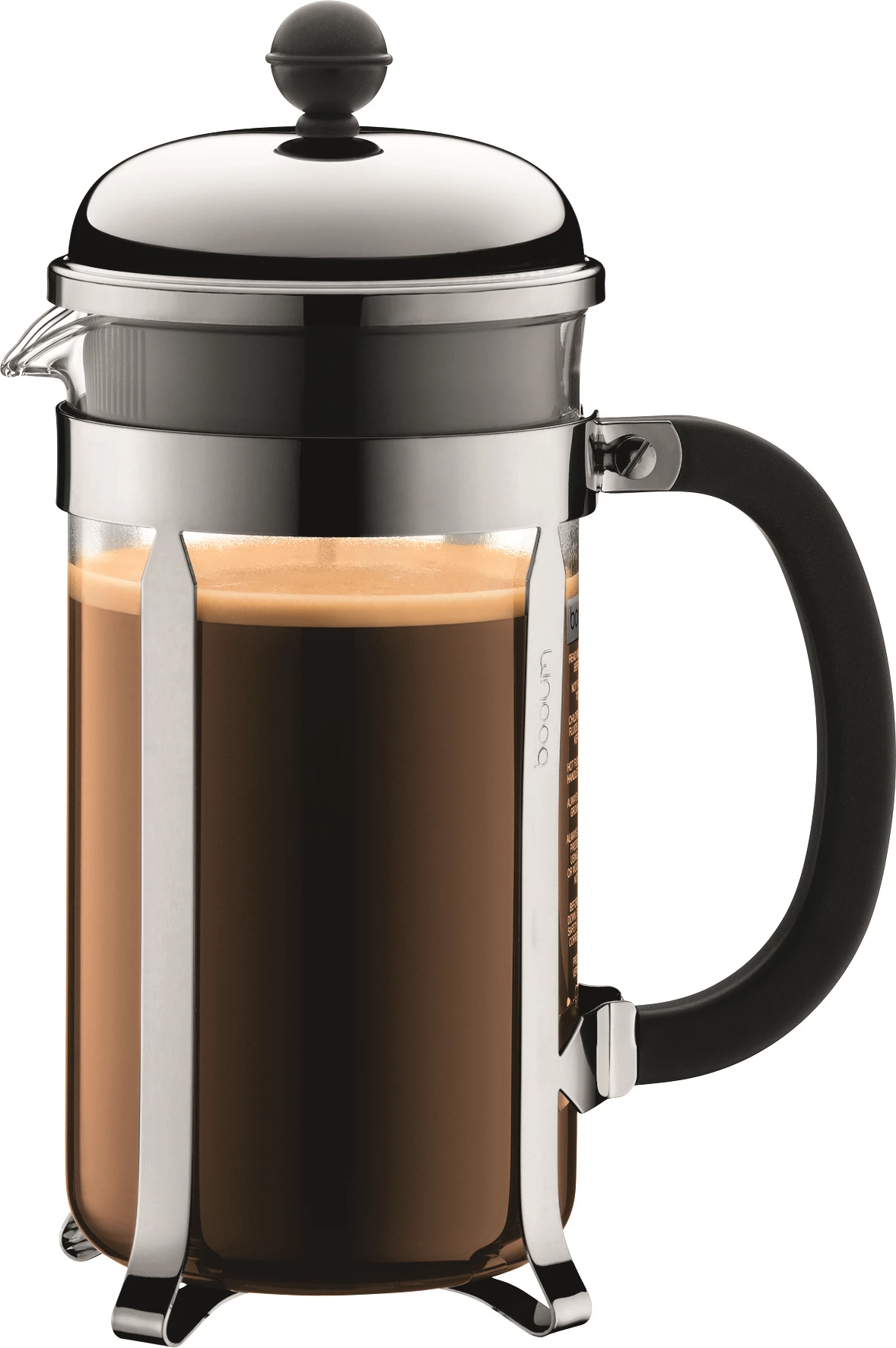 Bodum Chambord kaffebrygger, krom/poly, 8-kops