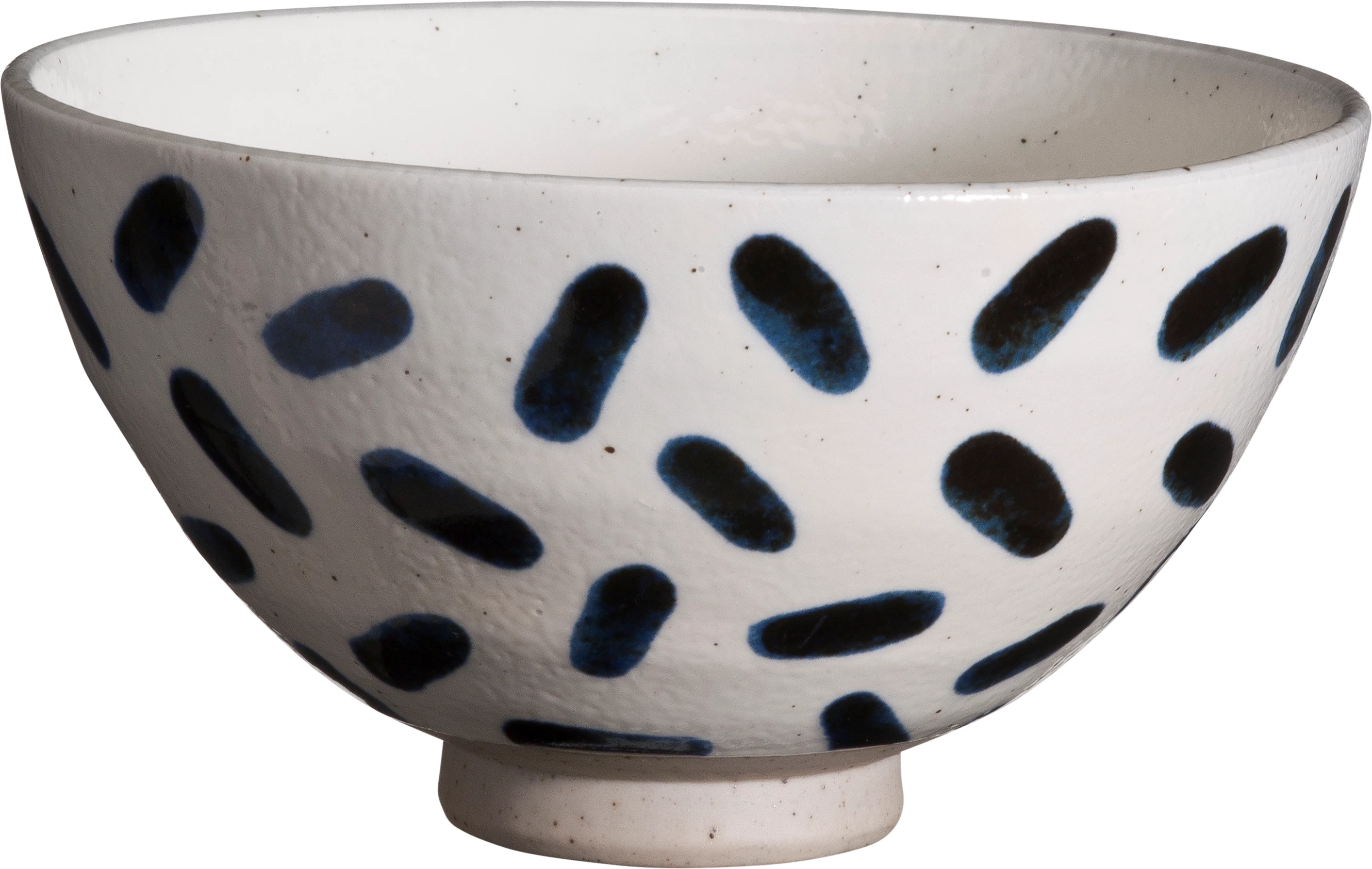 Bowls skål, blå strejf, 20 cl, ø11,5 cm
