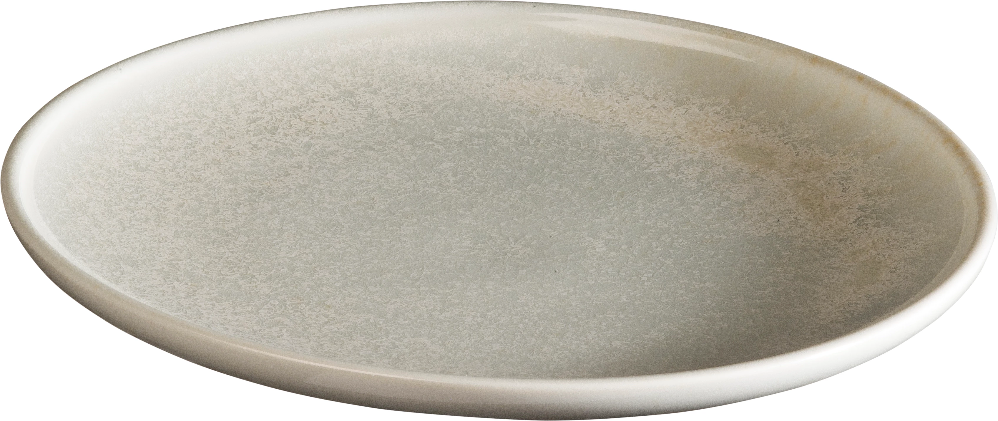 Qmulus flad tallerken uden fane, grå, ø22,5 cm
