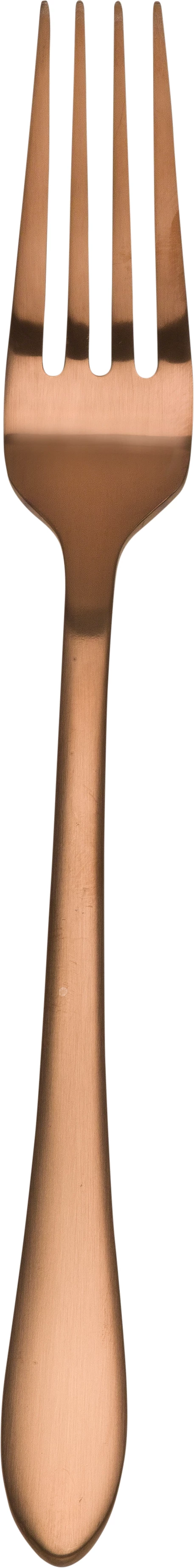 Øland spisegaffel, rosaguld, 20 cm
