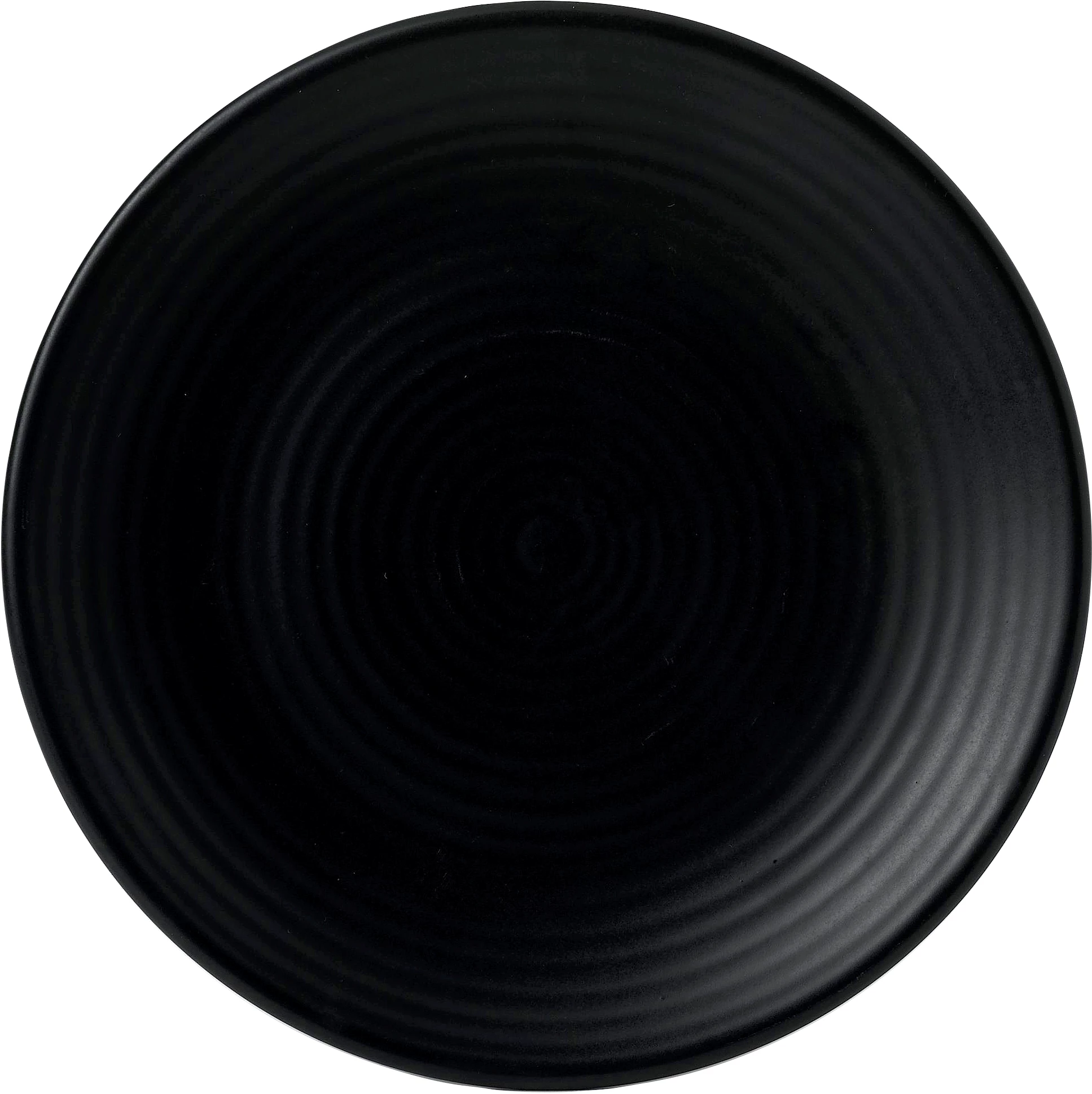 Dudson Evo Jet flad tallerken, sort, ø22,9 cm