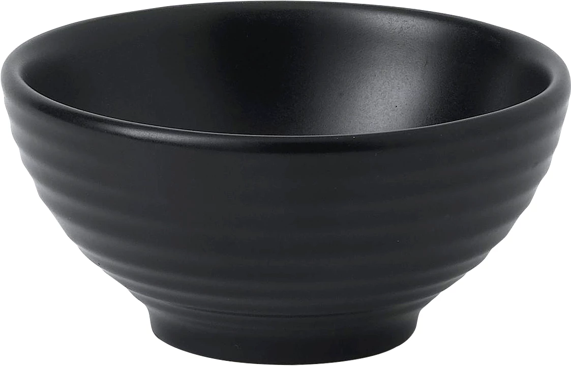 Dudson Evo Jet skål, sort, 20 cl, ø10,5 cm