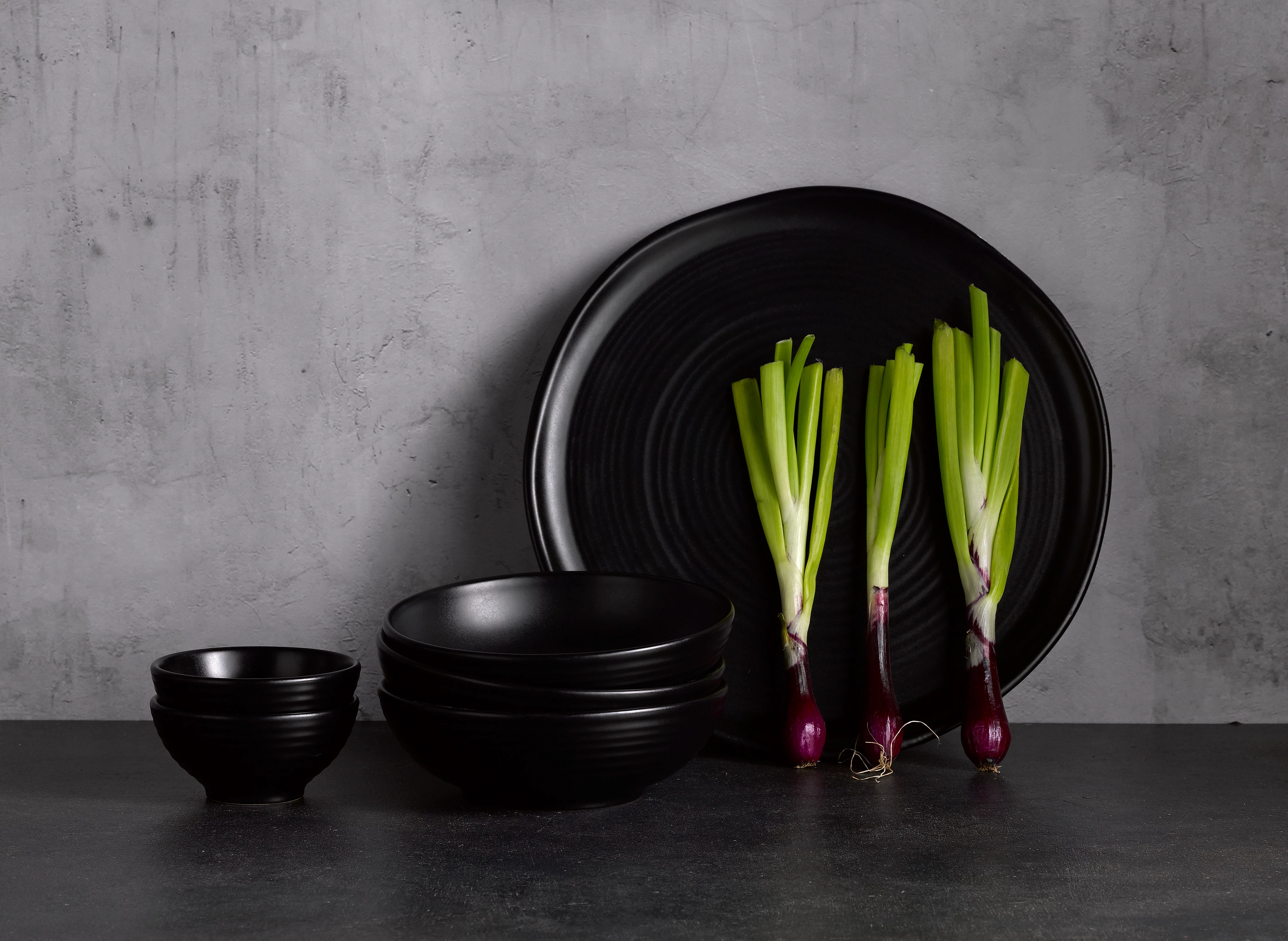 Dudson Evo Jet skål, sort, 85 cl, ø17,8 cm