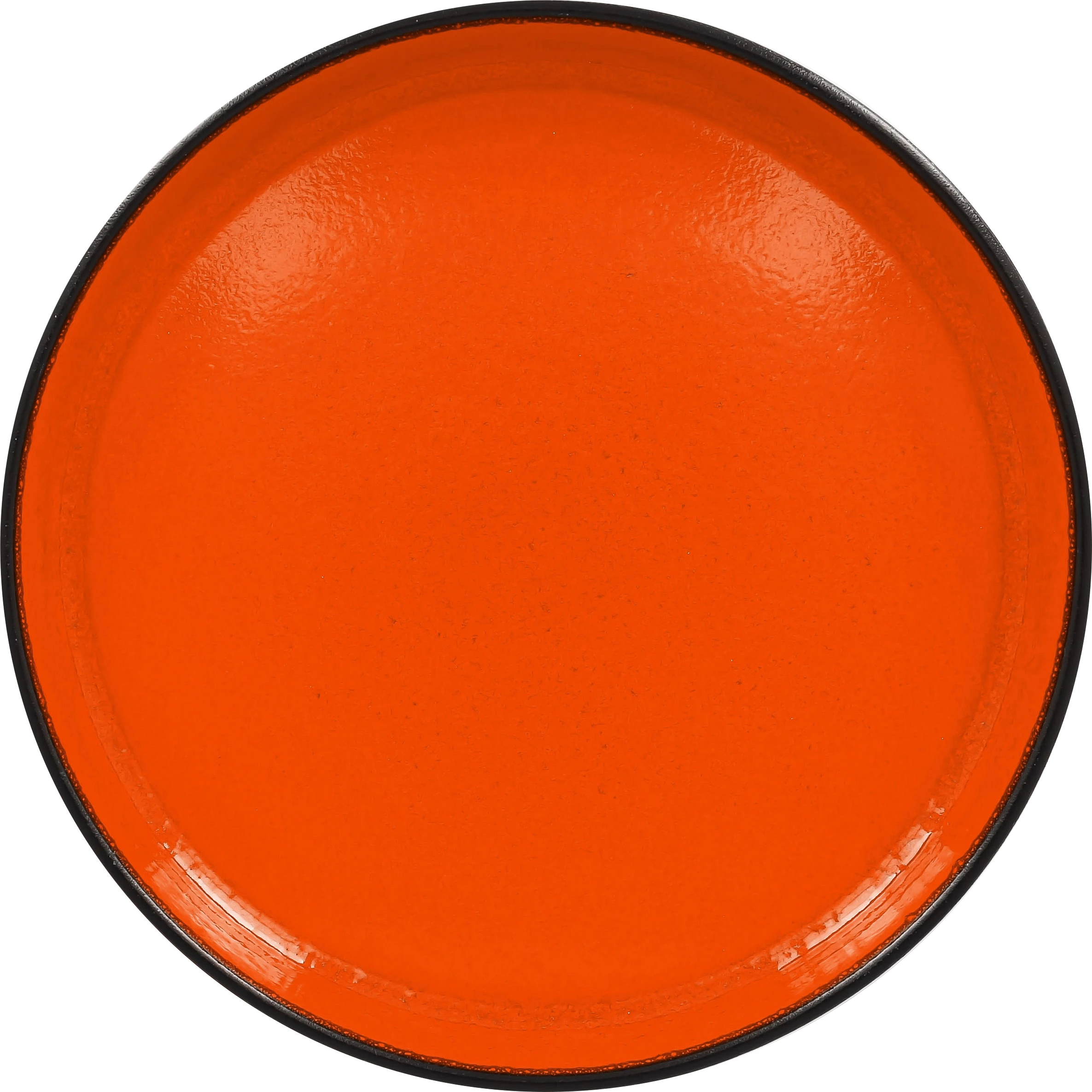 RAK Fire dyb tallerken, orange, ø23 cm