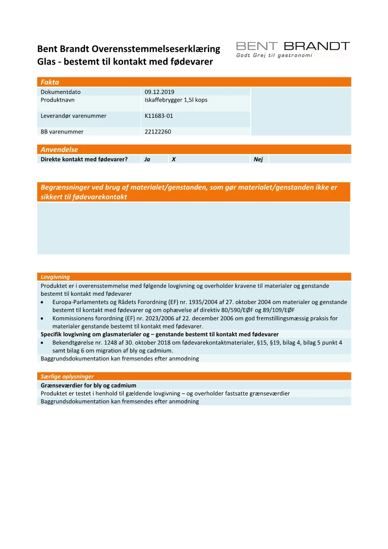 Tiger pumpetermokande, blank, 1,9 ltr.