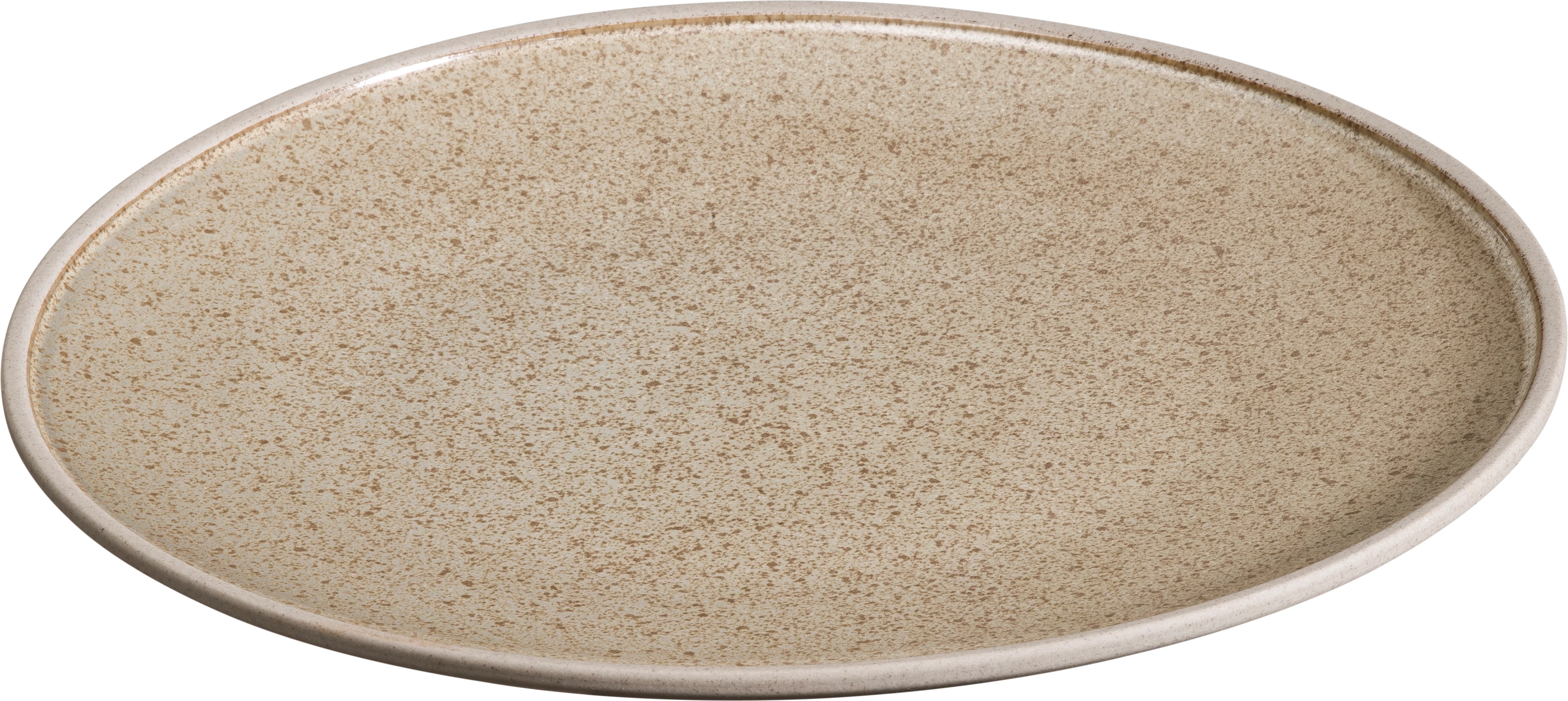Sorelle flad tallerken uden fane, sand, ø26 cm