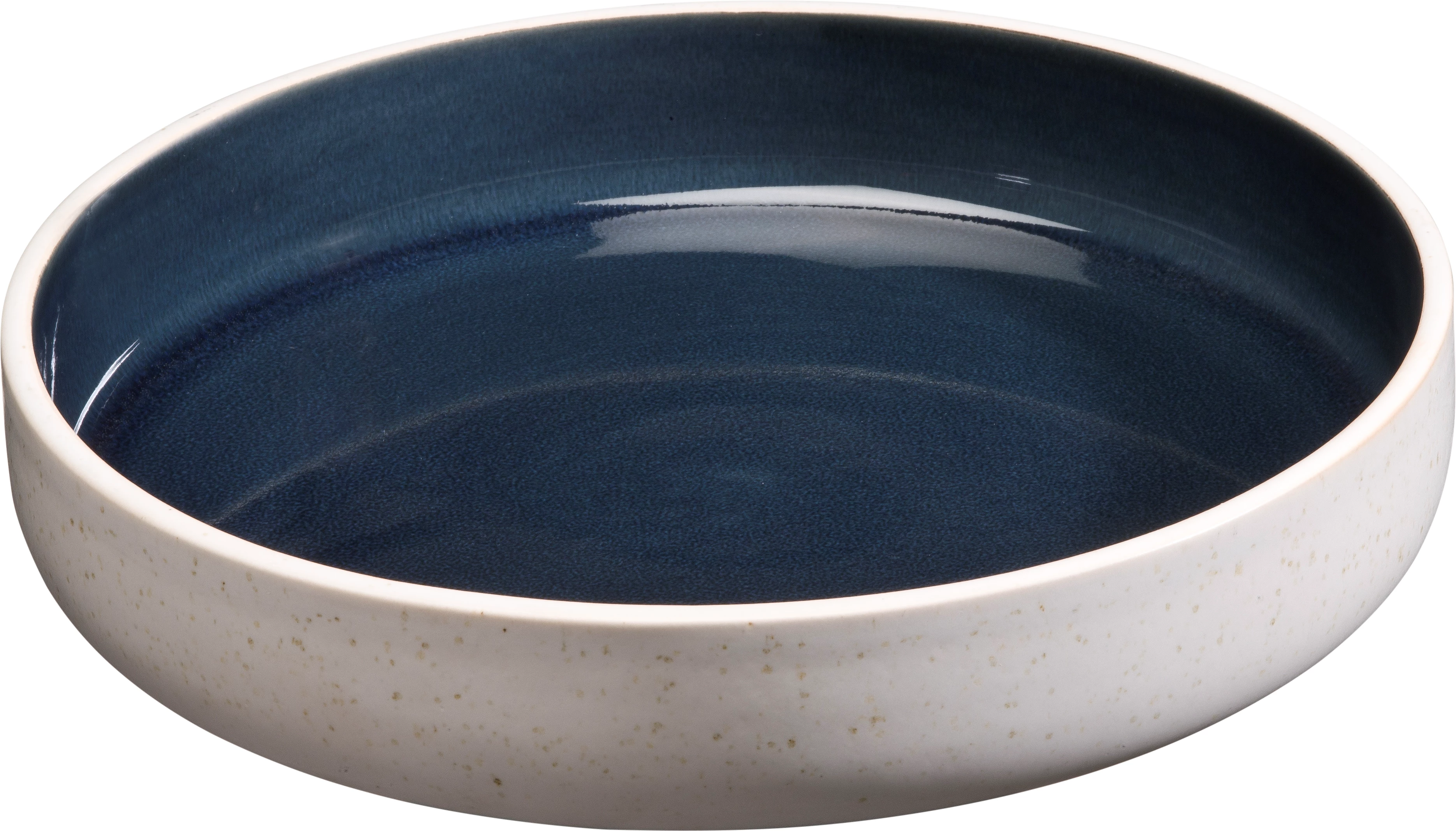 Decade skål, lav, blå, 65 cl, ø23,5 cm