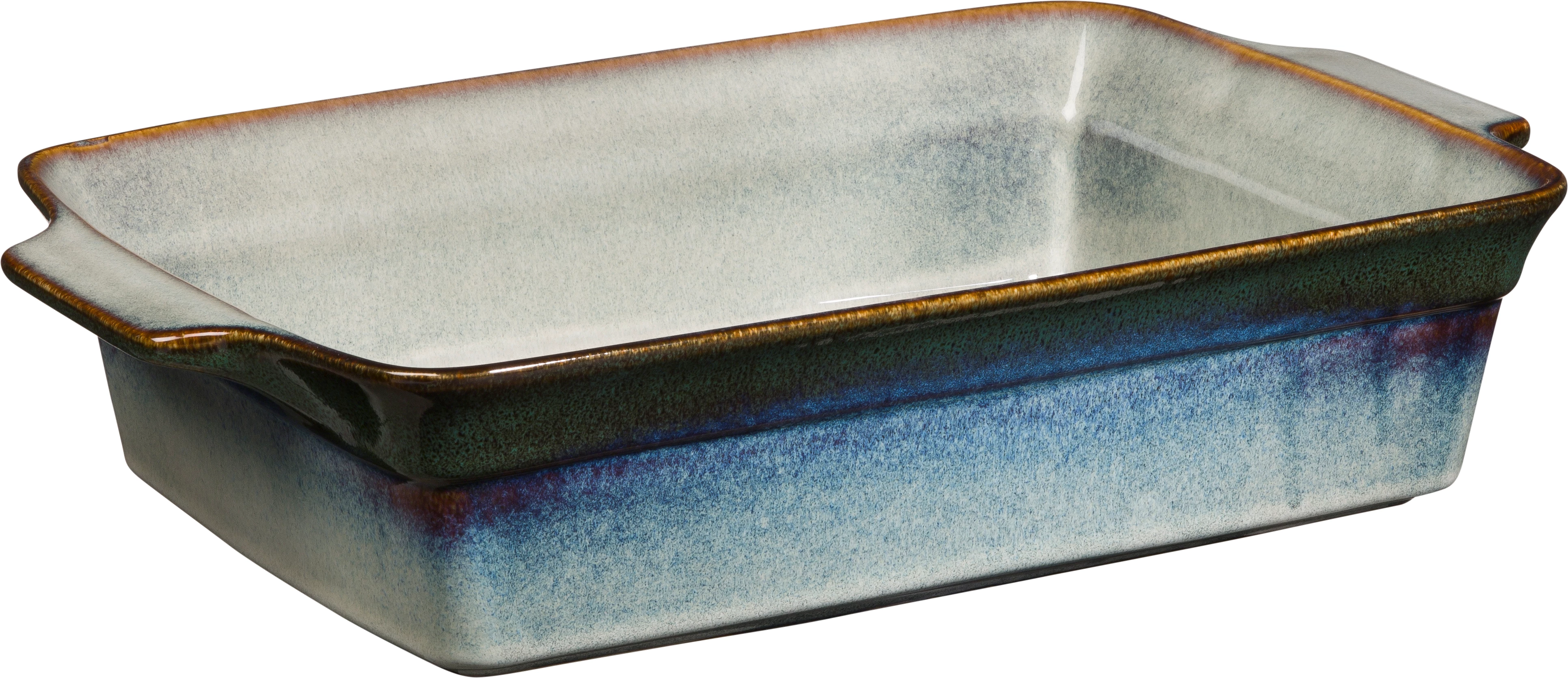 Ora fad med laf, sand/blå, 225 cl, 30 x 23,5 cm