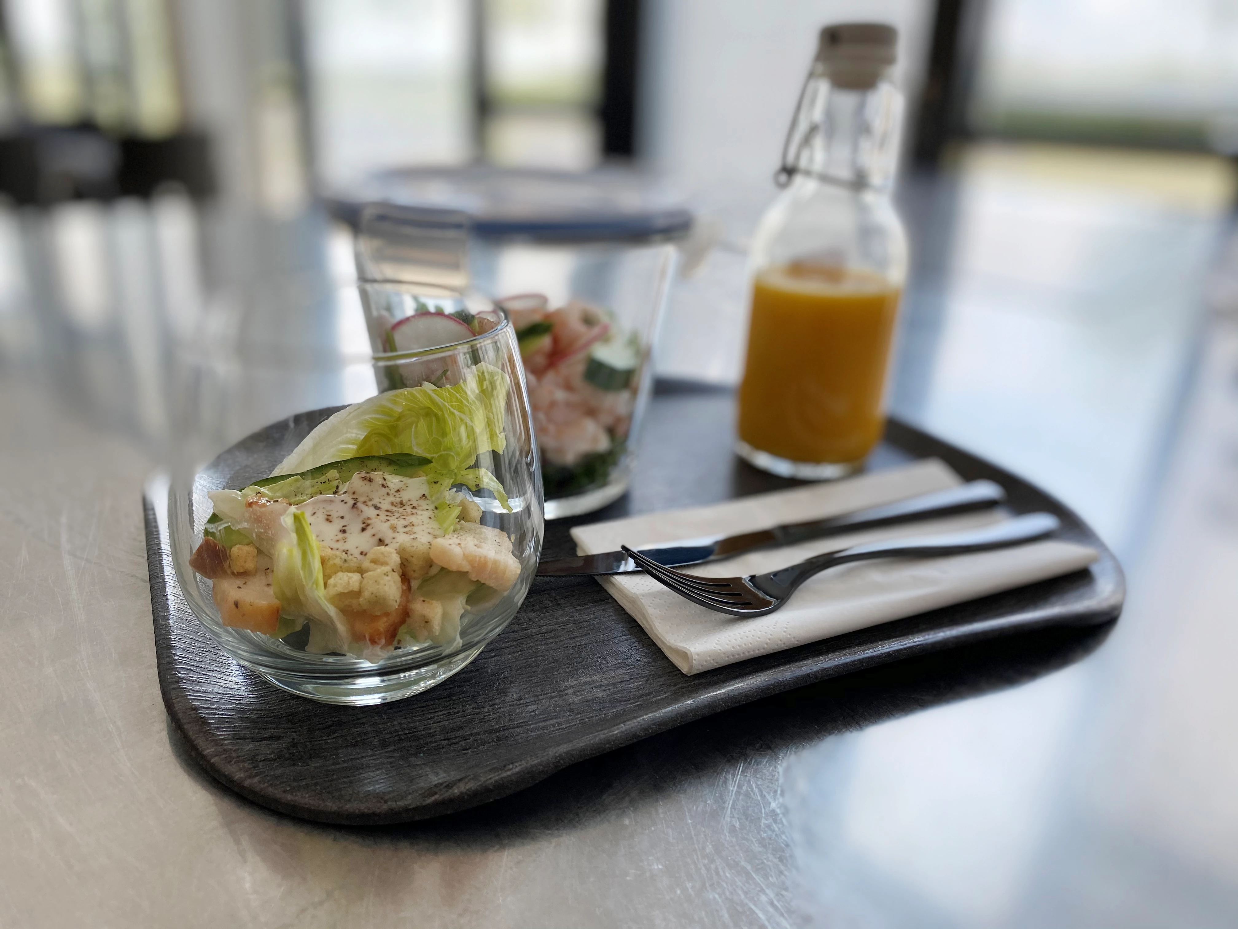 Skyline krukke, sand/grøn, 1,2 ltr., ø14 cm