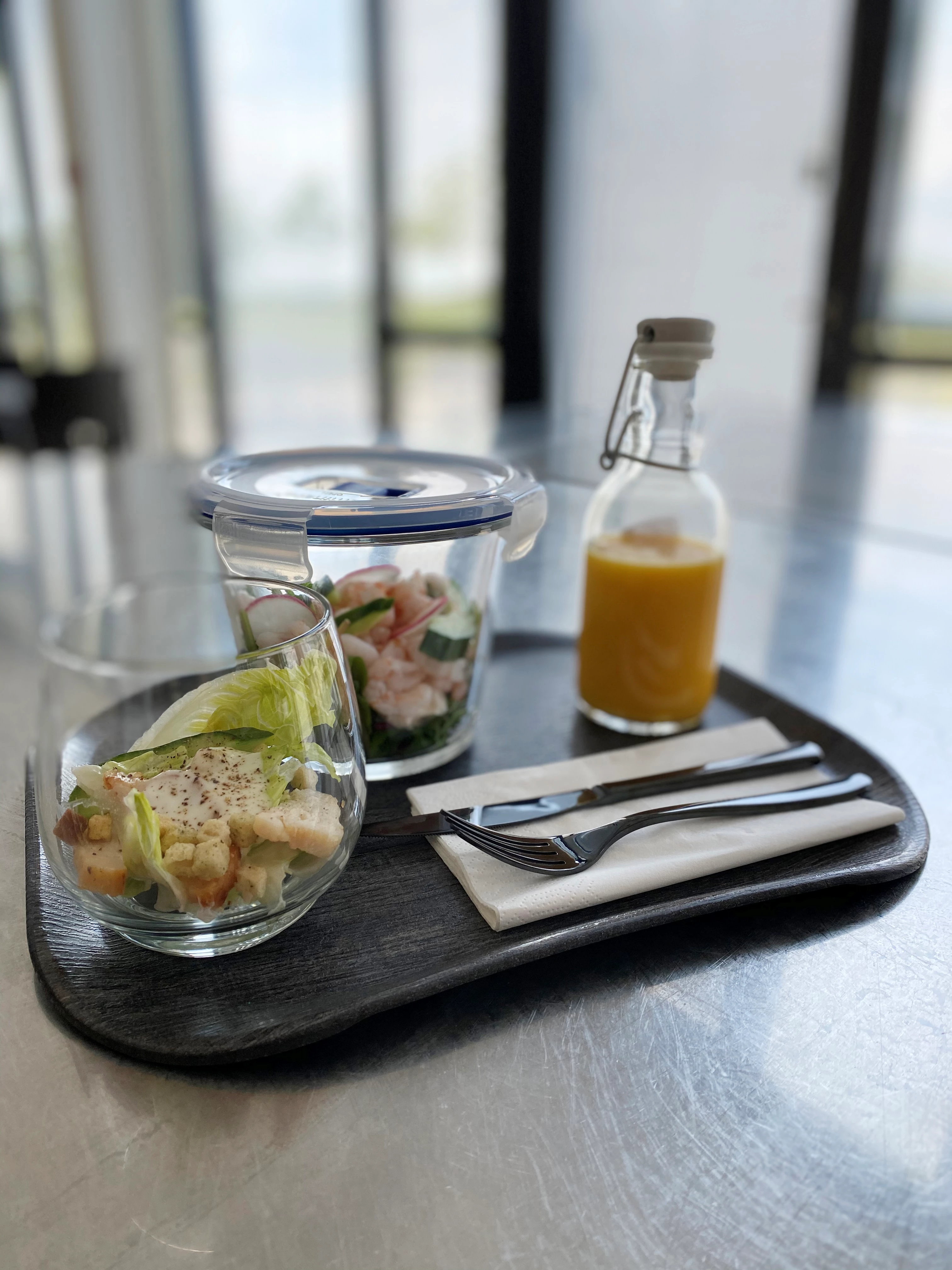 Skyline krukke, sand/grøn, 1,2 ltr., ø14 cm