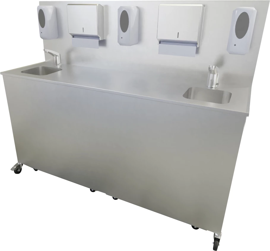 Gastro mobil hygiejnestation med 2 vaske (barn)