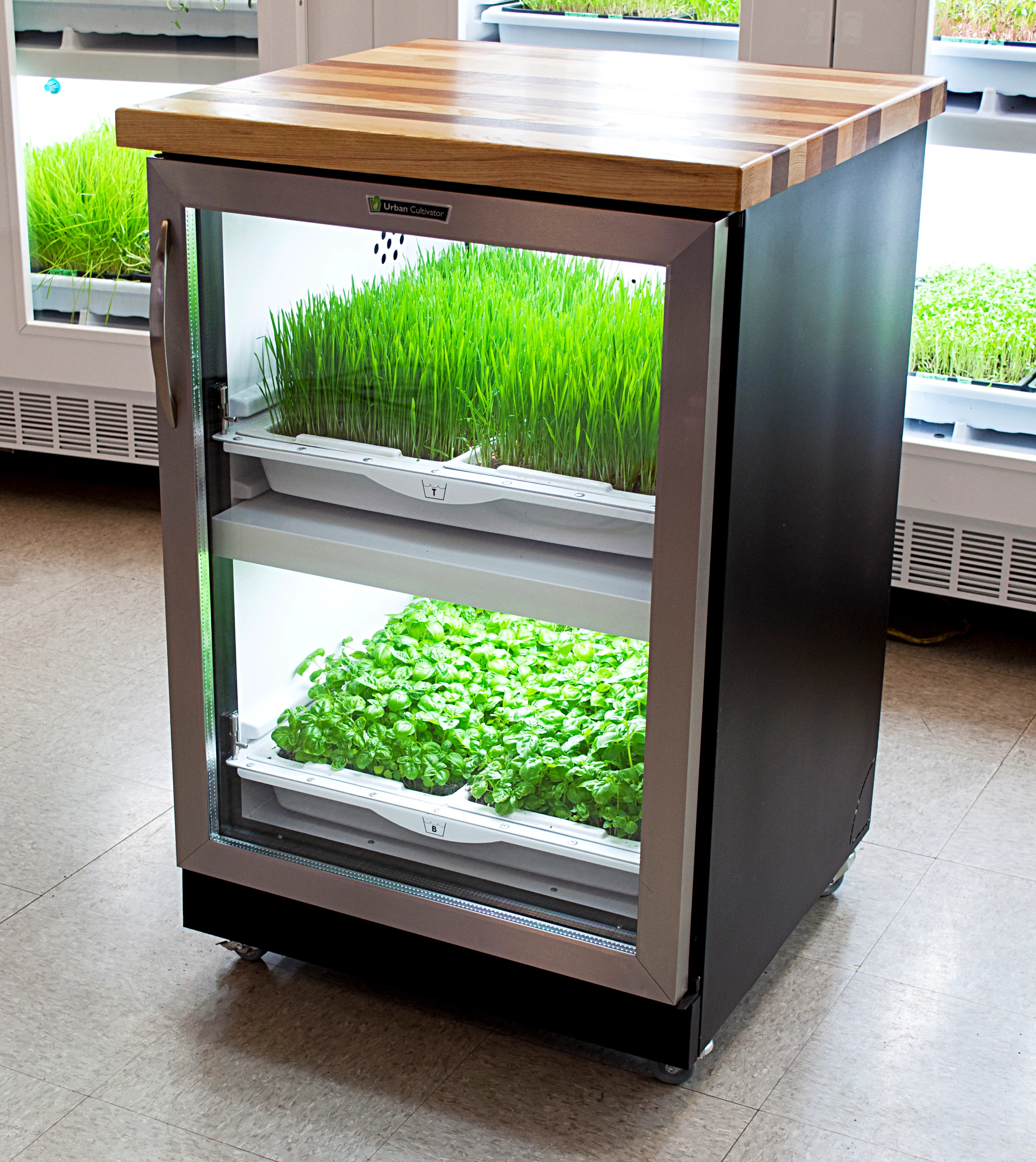 Urban Cultivator Vækstskab med 2 hylder