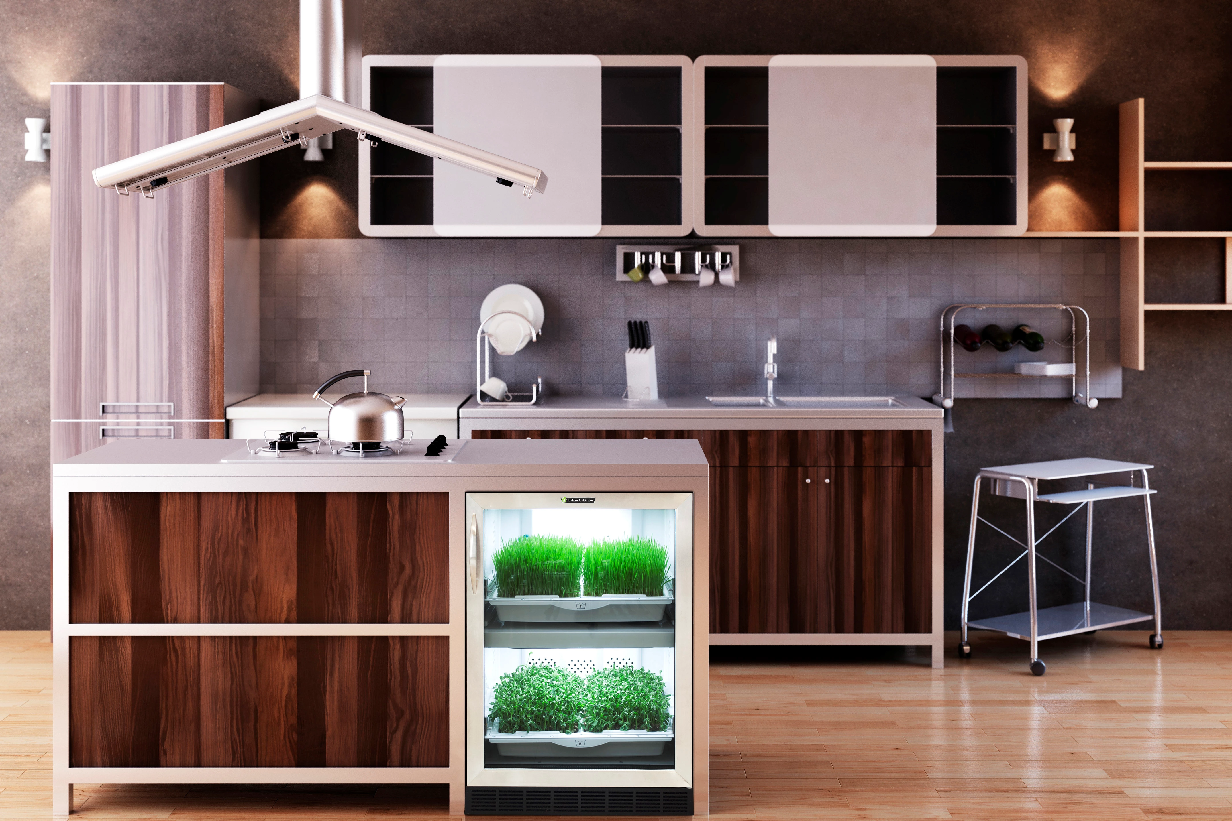 Urban Cultivator Vækstskab med 2 hylder