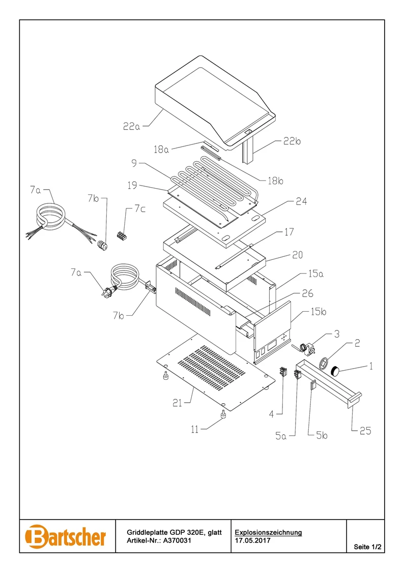 Tefcold UF400VS-P fryseskab