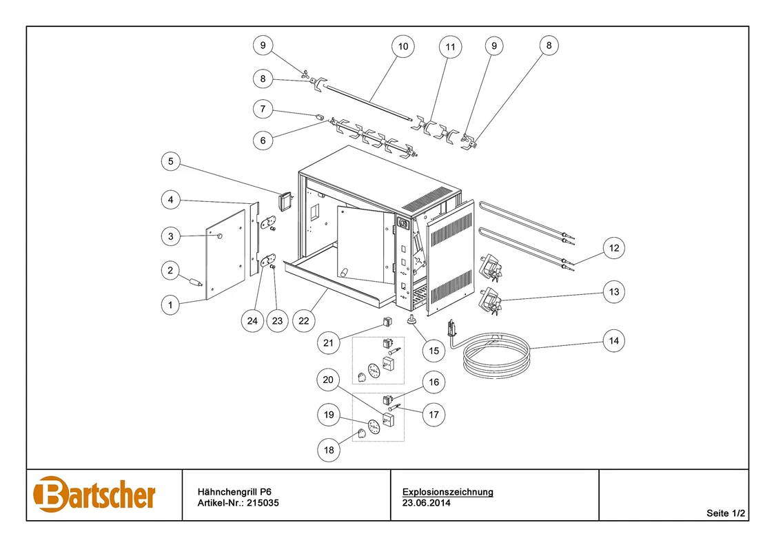 Rosti Mepal Modula opbevaringsboks, høj, klar, 0,4 ltr.