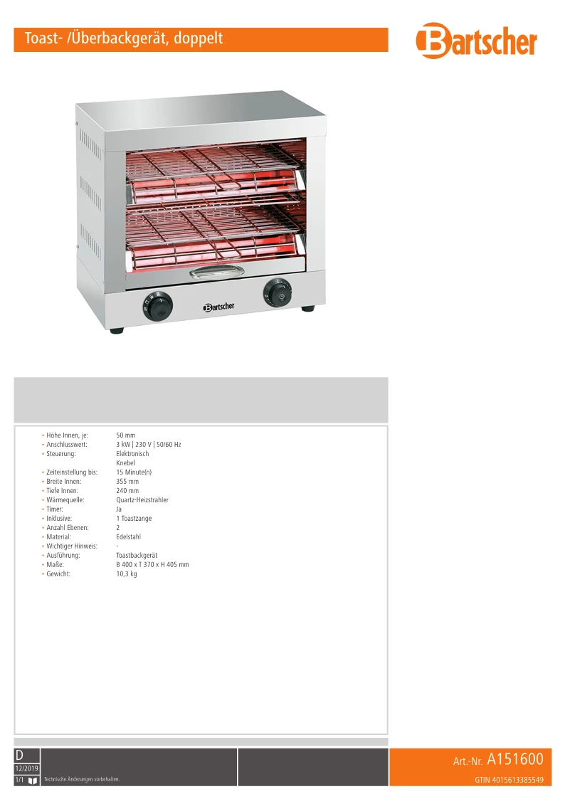 Rosti Mepal Modula opbevaringsboks, høj, klar, 0,4 ltr.