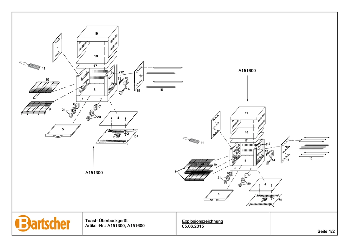 Rosti Mepal Modula opbevaringsboks, høj, klar, 0,4 ltr.