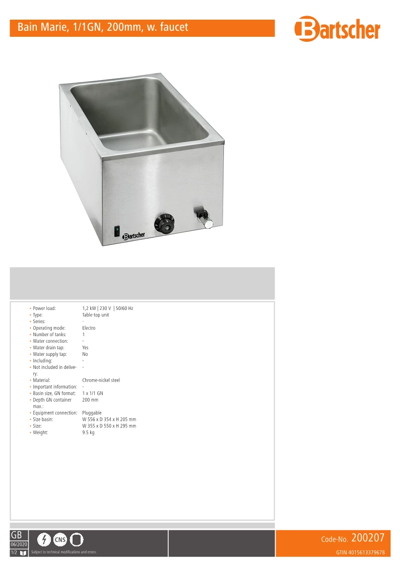 Rosti Mepal Modula opbevaringsboks, høj, klar, 1,5 ltr.