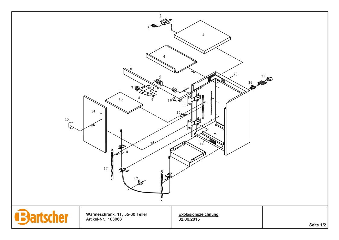 Rosti Mepal Modula opbevaringsboks, høj, klar, 1,5 ltr.
