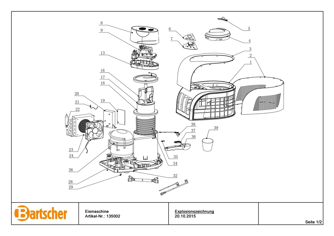 Rosti Mepal Modula opbevaringsboks, lav, klar, 2 ltr.