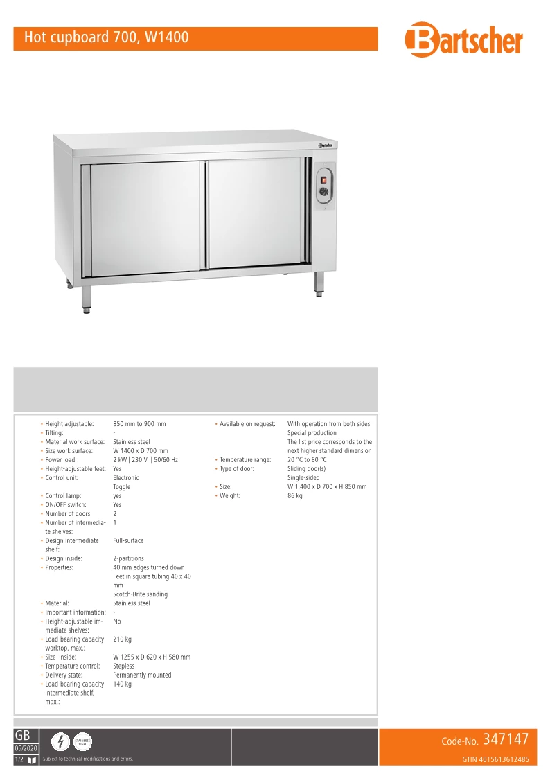 Rosti Mepal Modula opbevaringsboks, lav, klar, 4,5 ltr.