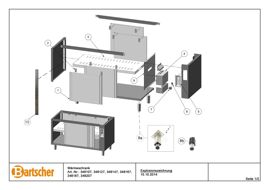 Rosti Mepal Modula opbevaringsboks, lav, klar, 4,5 ltr.