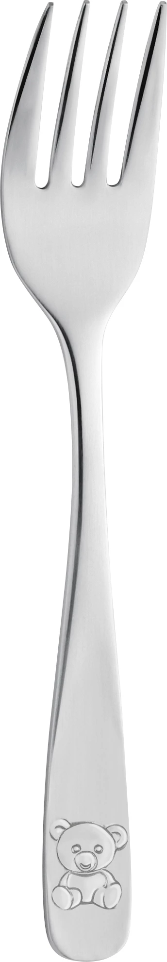 Amefa Bjørn barnegaffel med motiv, 14,1 cm