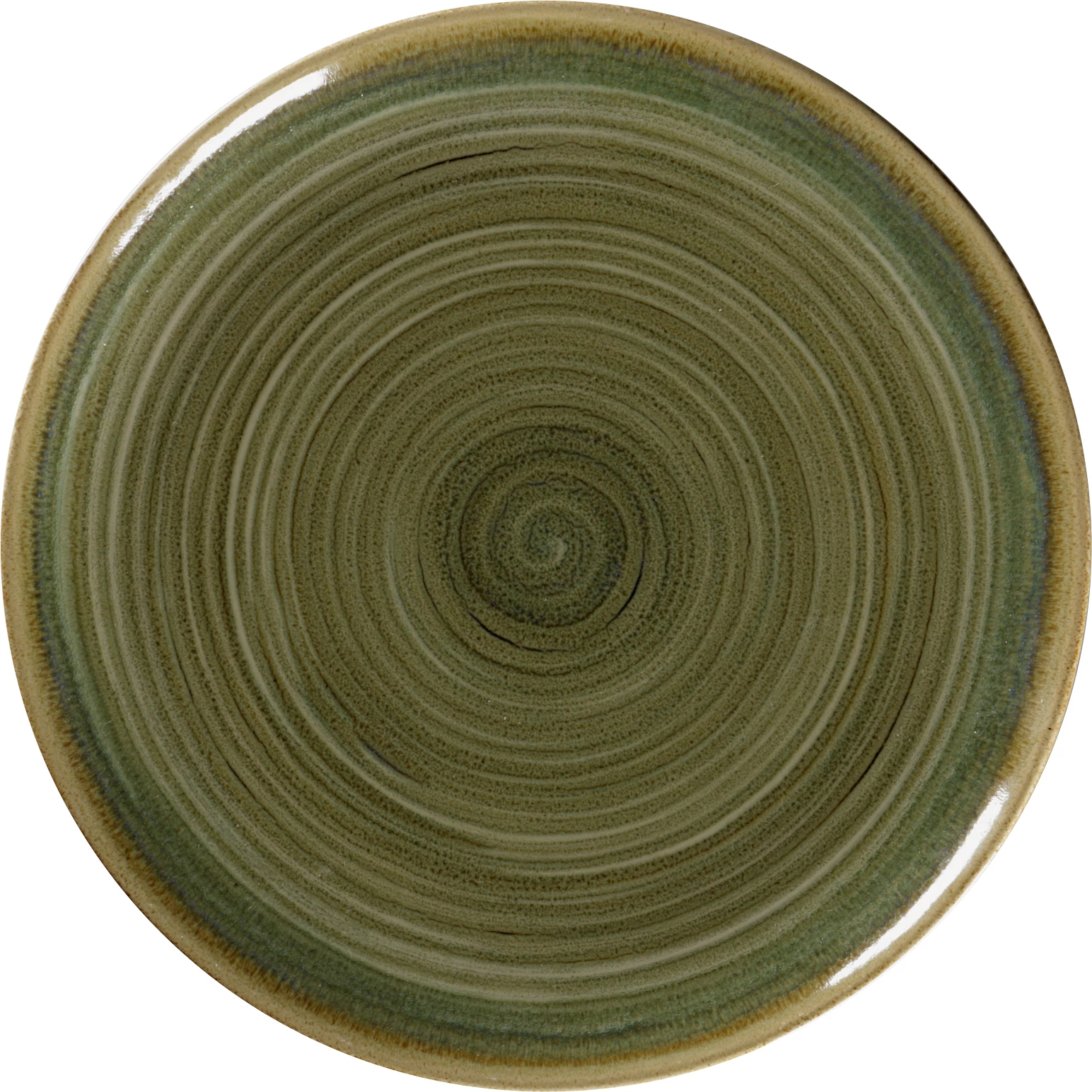 RAK Spot flad tallerken, emerald, ø27 cm