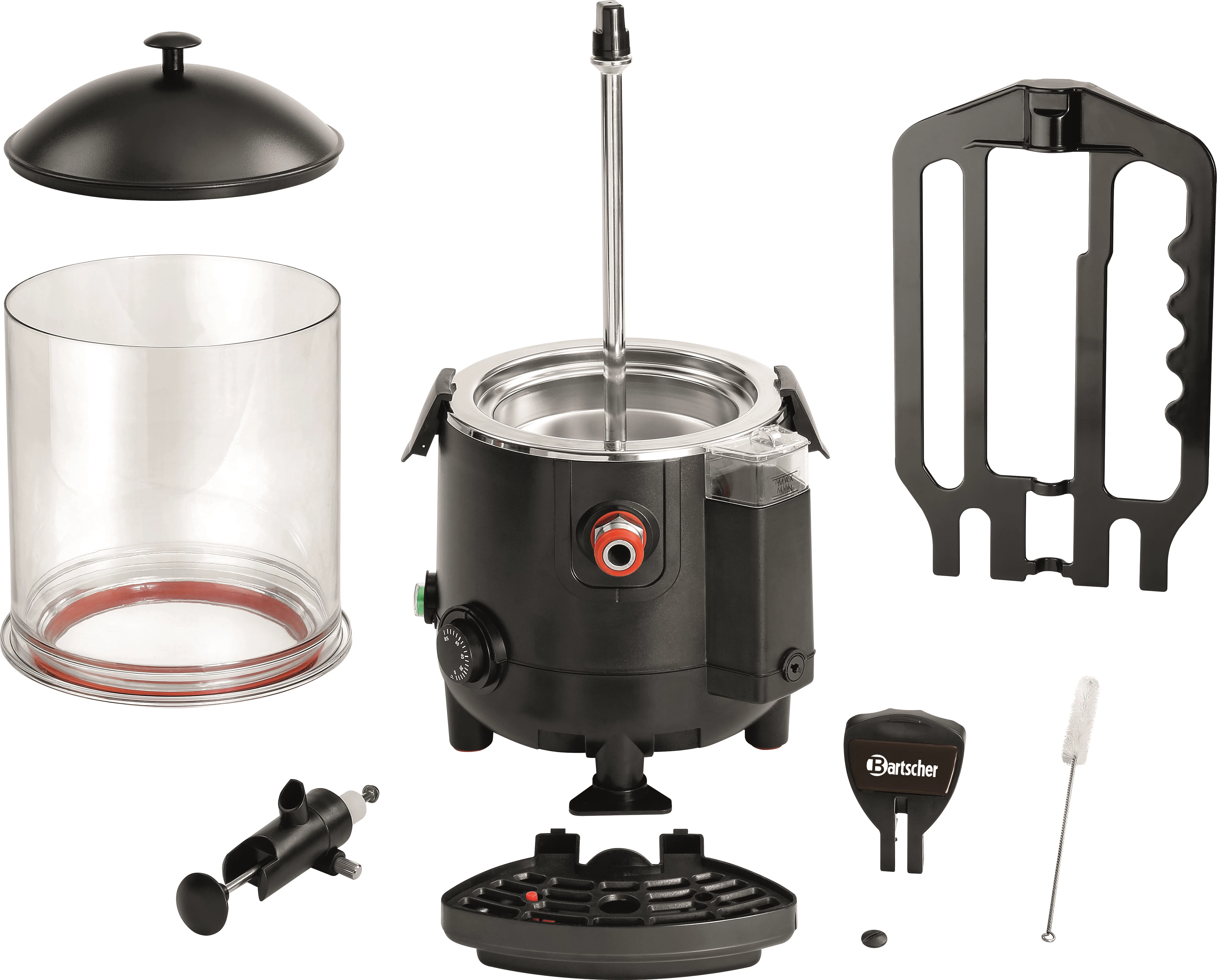 Cambro tallerkenkurv, grå