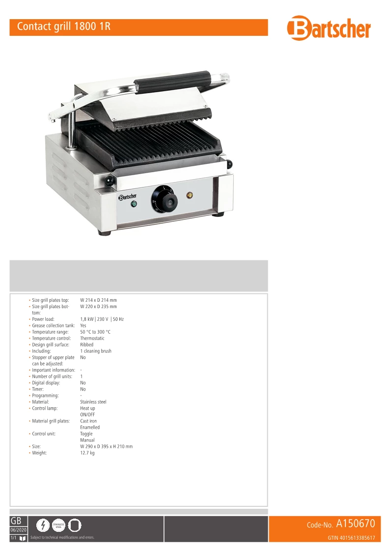 Hobart AMX opvaskemaskine