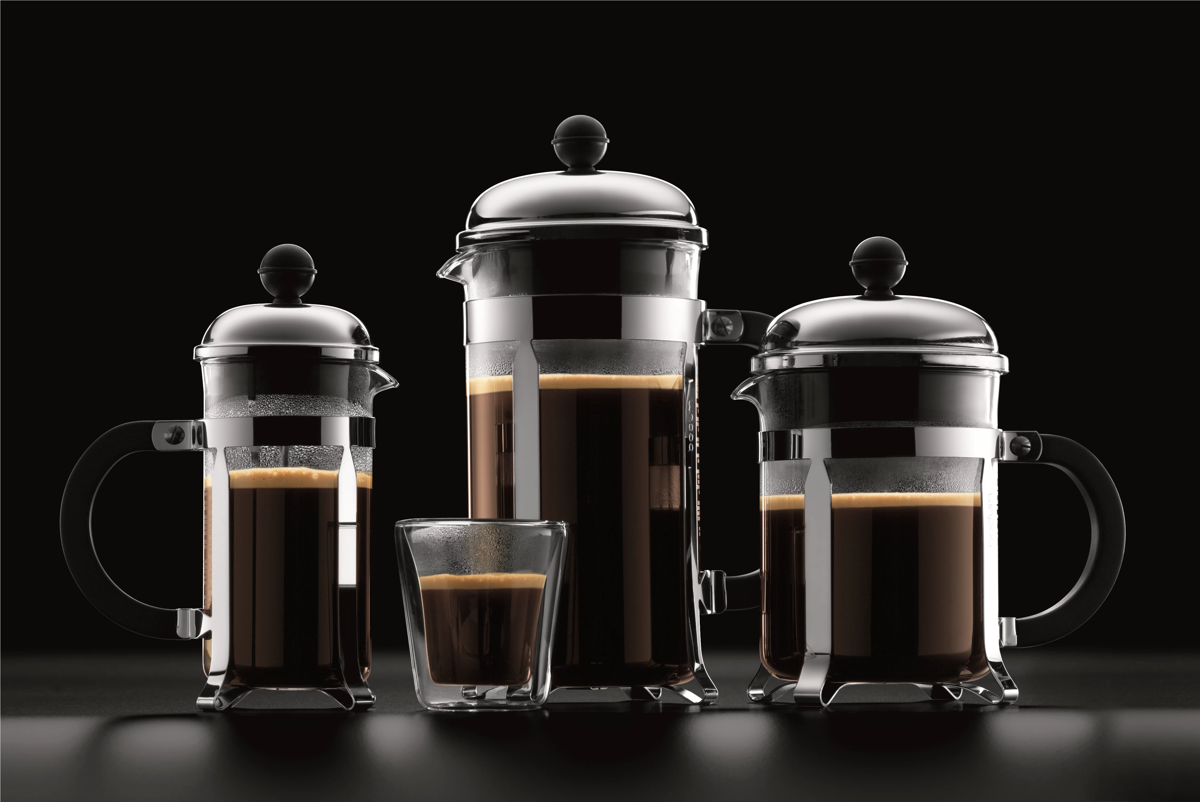Bodum Chambord kaffebrygger, krom/glas, 4-kops