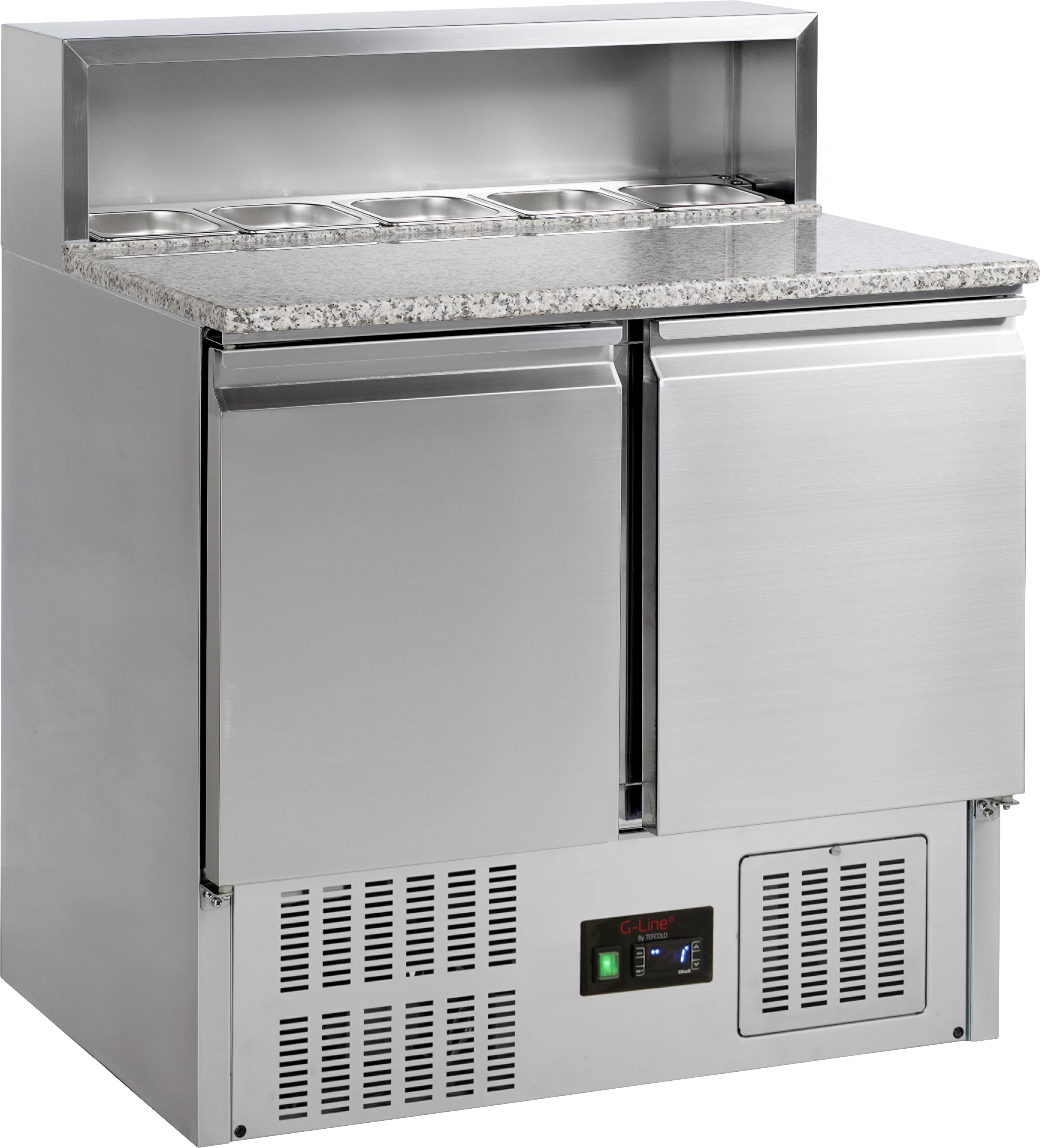 Tefcold GP92 SS201 pizzabord