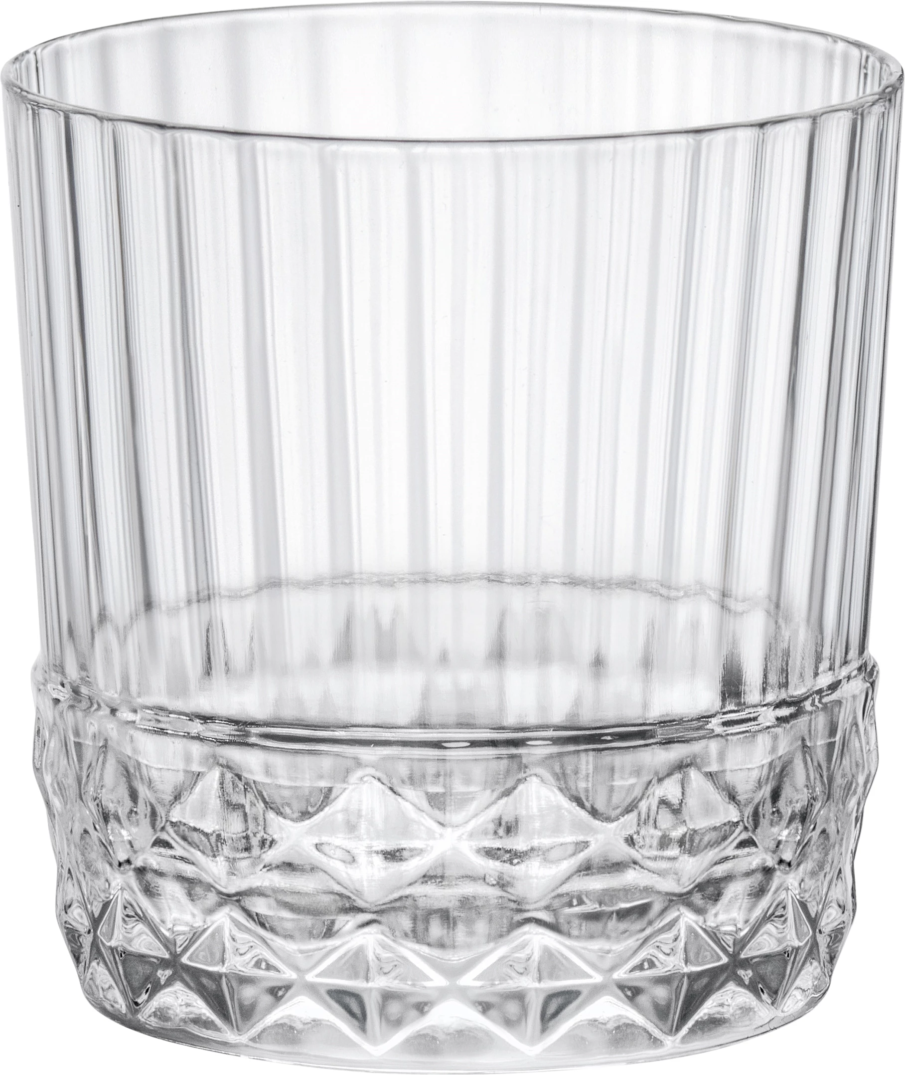 Bormioli America '20s drikkeglas, lav, 30 cl, H8,3 cm