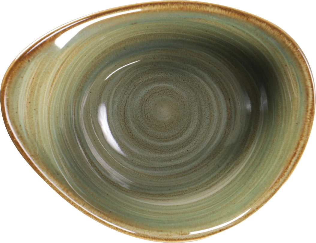 RAK Spot oval skål, emerald, 31 cl, 16 x 12 cm