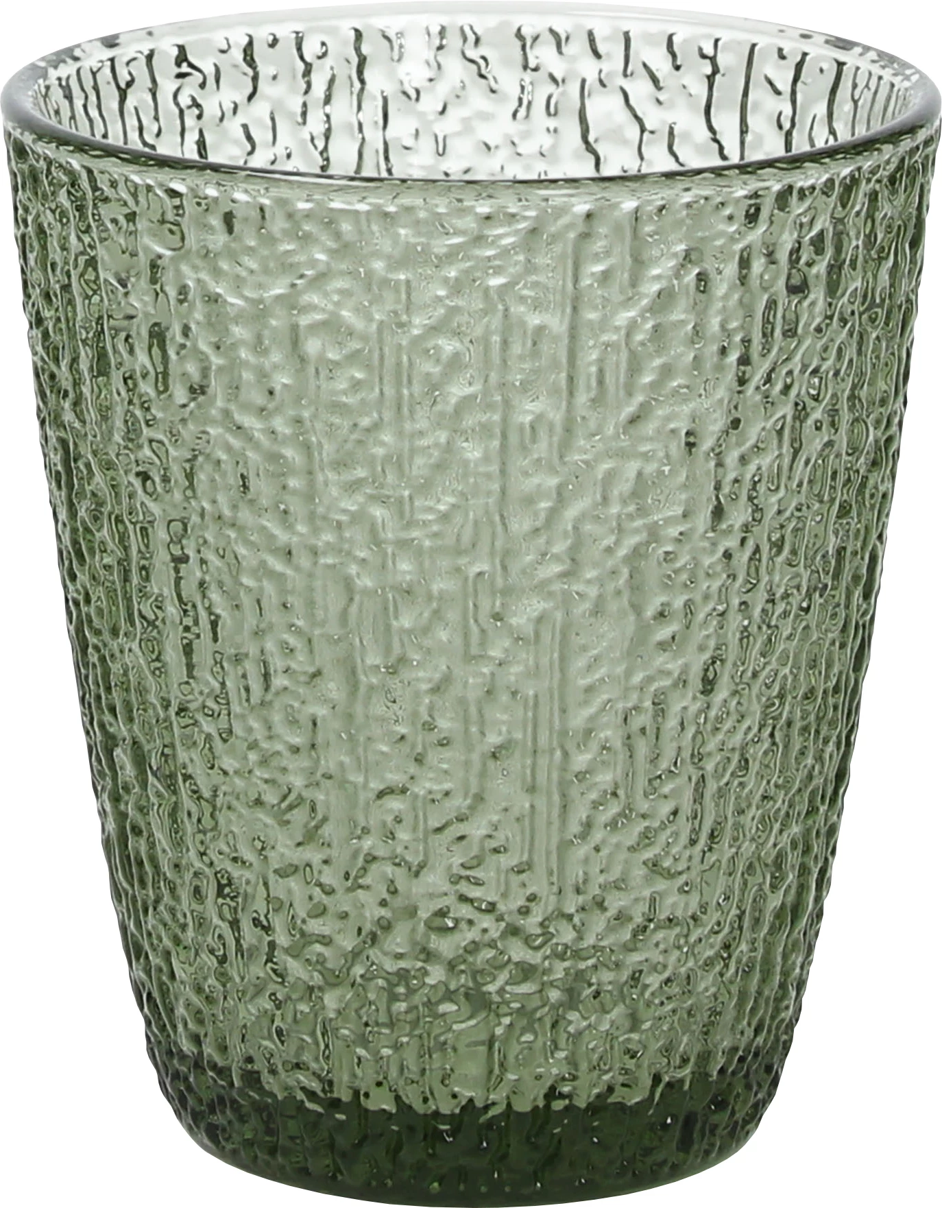 Tognana Davor drikkeglas, grøn, 28 cl, H10 cm